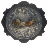 Christmas Sleigh Ride Royal Tray  SOLD