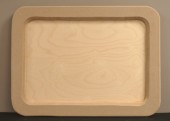 DCC #  4 Rectangular Tray $28.00
