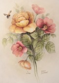 P4026 The deLongpre Watercolor $10.95