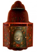 P2027 Hindeloopen Corner Cabinet $8.95