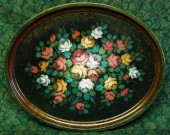 P1018 Stroke Floral Tray $7.95